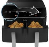Beko FRL5387B ExpertFry Dual Zone Air Fryer - Black