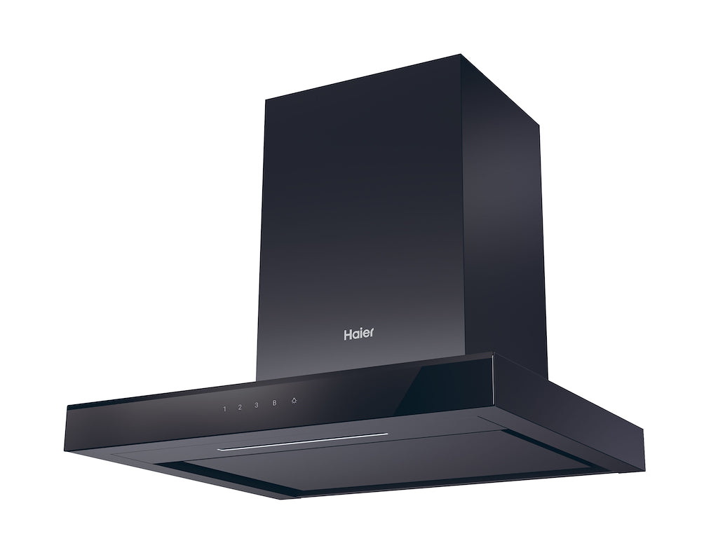 Haier HATS6CBS4B 60cm Chimney Cooker Hood - Black