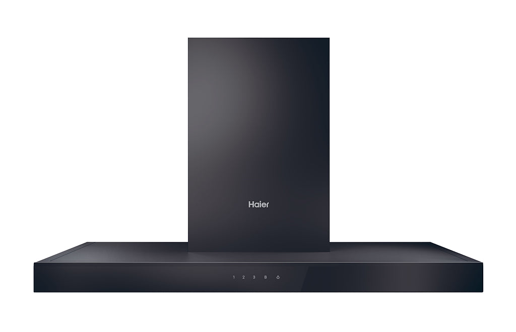Haier HATS9CBS4B 90cm Chimney Cooker Hood - Black