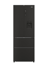 Haier HFR5719EWPB French Door Fridge Freezer - Slate Black - E Rated