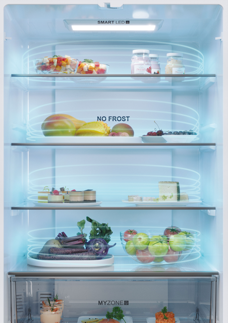 Haier HFR5719EWPB French Door Fridge Freezer - Slate Black - E Rated