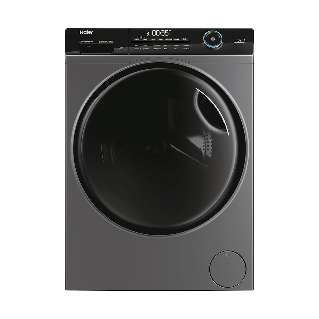 Haier HW90-B14959S8U1 I-Pro Series 5 9kg 1400rpm A Rated Freestanding Washing Machine - Graphite