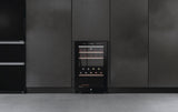 Haier HWS42GDAU1 42 Bottle Dual Zone Wine Cooler - Black