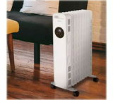 Igenix IG2621 2000W Digital Oil filled Radiator White