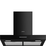 Smeg KBT600BL 60cm Chimney Cooker Hood - Black