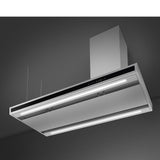 Smeg KLTI12L4X 120cm Alta Island Hood in Stainless Steel Auto Vent 2.0