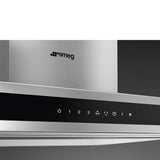 Smeg KLTI12L4X 120cm Alta Island Hood in Stainless Steel Auto Vent 2.0
