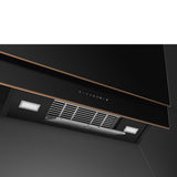 Smeg KV694R 90cm Dolce Stil Novo Angled Chimney Hood with Copper Trim Auto