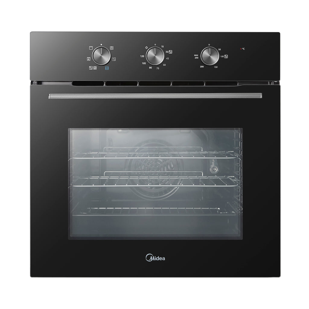Midea Xpress MBO65M90M1-BK  Fan Built-In Single Oven - Black - A Rated