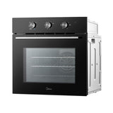 Midea Xpress MBO65M90M1-BK  Fan Built-In Single Oven - Black - A Rated