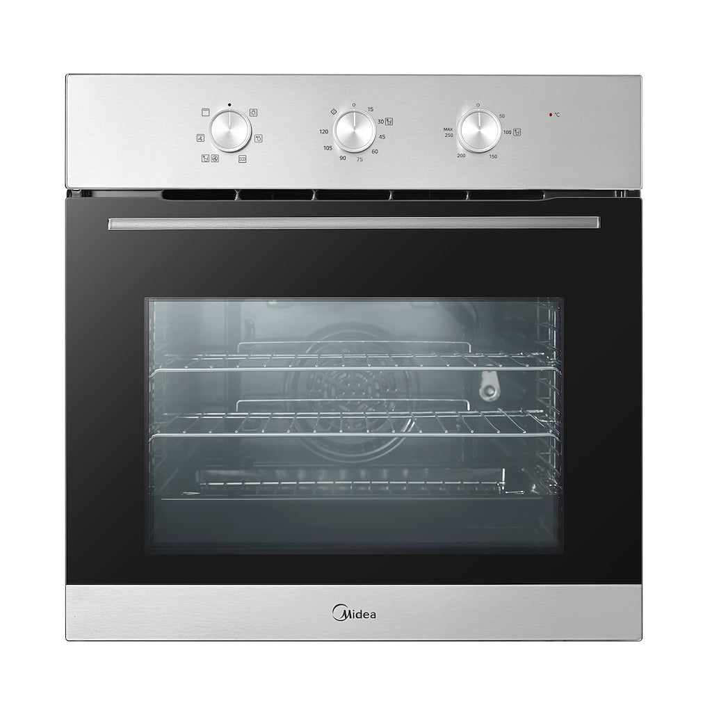 Midea Xpress MBO65M90M1-SS  Fan Built-In Single Oven - Stainless Steel - A Rated