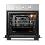Midea Xpress MBO65M90M1-SS  Fan Built-In Single Oven - Stainless Steel - A Rated