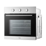 Midea Xpress MBO65M90M1-SS  Fan Built-In Single Oven - Stainless Steel - A Rated