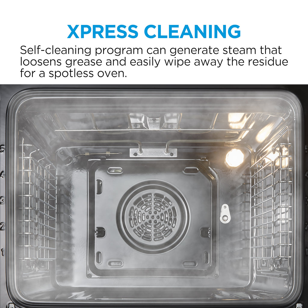 Midea Xpress MBO65M90M1-SS  Fan Built-In Single Oven - Stainless Steel - A Rated