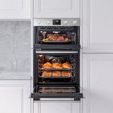 Midea MBOD70M30D0-SS Multifunction Built-In Double Oven - Stainless Steel - AA Rated