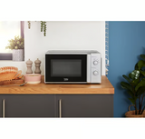 Beko MOC20100SFB 700W 20 Litre Compact Microwave - Silver