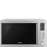 Smeg MOE34CXIUK 34 Litre Freestanding Combination Microwave in Stainless Steel