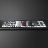 Smeg PGF30B 31cm Domino Classic Lava Stone Grill