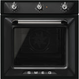 Smeg SF6905N1 60cm Victoria Single Oven in Black
