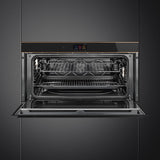 Smeg SFPR9604TNR 90cm Dolce Stil Novo Pyrolytic Single Oven Copper Trim