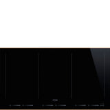 Smeg SIM6964R 90cm Dolce Stil Novo Induction Hob with Copper Trim