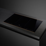 Smeg SIM6964R 90cm Dolce Stil Novo Induction Hob with Copper Trim
