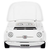 Smeg SMEG500B 50s Retro Style FIAT 500 Refrigerator, White