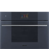 Smeg SO4104APG 45cm Linea Omnichef Oven, Neptune Grey