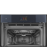 Smeg SO4104APG 45cm Linea Omnichef Oven, Neptune Grey