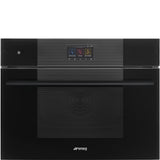 Smeg SO4104S4PB3 Linea 45cm Compact Steam100 Pro Oven - Black