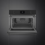 Smeg SO4301M1N Classic Built-In Compact Oven - Black