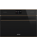 Smeg SO4602M1NR 45cm Dolce Stil Novo Combi Microwave, Copper Trim
