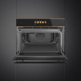 Smeg SO4606WAPNR Compact 45cm Dolce Stil Novo Omnichef Wi-Fi Oven, Copper