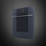 Smeg SO6104APG 60cm Linea Omnichef Single Oven, Neptune Grey