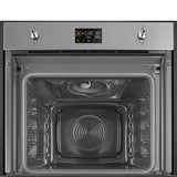 Smeg SO6302M2X 60cm Classic Speedwave XL Combi Microwave, Stainless Steel