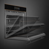 Smeg SO6606WAPNR 60cm Dolce Stil Novo Omnichef Wi-Fi Single Oven