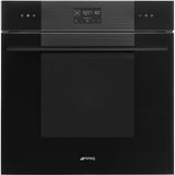 Smeg SOP6102TB3 60cm Linea Pyrolytic Single Oven, Black