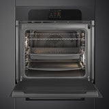 Smeg SOP6204S2PBI Pyrolytic Steam Oven - Black