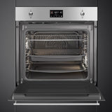 Smeg SOP6302TX 60cm Classic Pyrolytic Single Oven in Stainless Steel