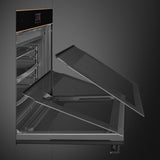 Smeg SOP6604S2PNR 60cm Dolce Stil Novo Pyrolytic SteamOne Oven with Copper Trim