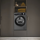 Teknix TK5HP9HS 5 Series 9kg Heat Pump Tumble Dryer - Titanium