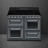 Smeg TR4110IGR2 110cm Victoria Electric Range Cooker, Slate Grey