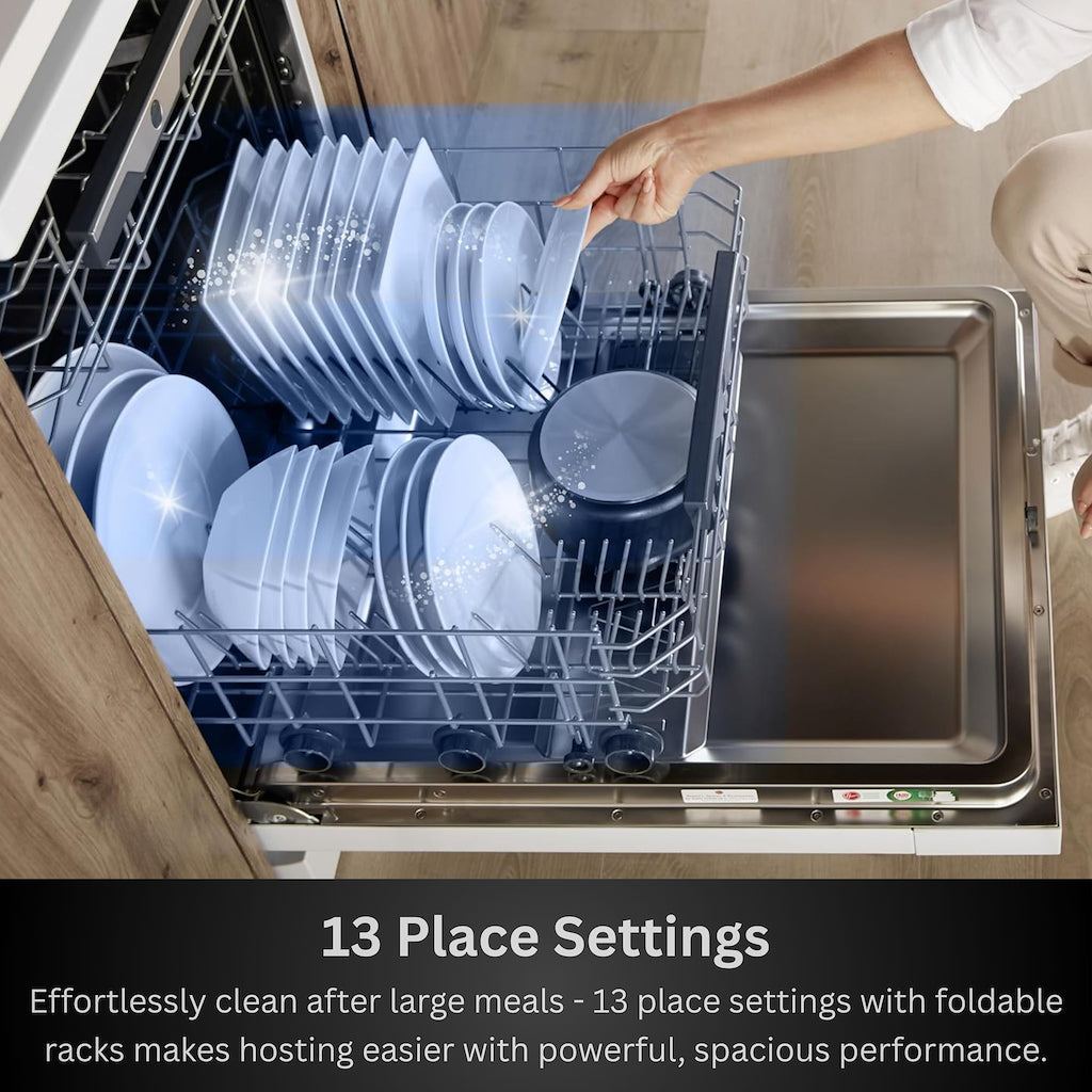 Teknix TXBD600 2 Series Fully Integrated 60cm Dishwasher - 15 Place Settings - Energy Class E