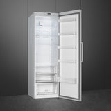 Smeg UKFS18EV2HX 60cm Larder Fridge, Stainless Steel
