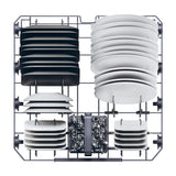 Haier XF 5C4M1X-80 Freestanding 60cm 15 Place Setting Dishwasher