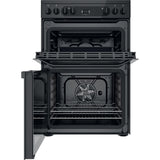 Hotpoint HDM67V92HCB/UK Double Cooker - Black