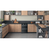 Hotpoint HDT67I9HM2C/UK Double Cooker - Black