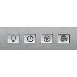 Hotpoint PHFG6.4FLMX Cooker Hood - Stainless Steel
