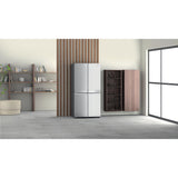 Hotpoint HQ9 M2L UK Active 4 Door Fridge Freezer - Stainless Steel