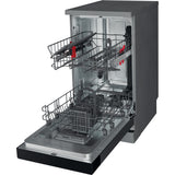 Whirlpool WSFE 2B19 X UK N SupremeClean Slimline Dishwasher A+++ 10 Place - Stainless Steel